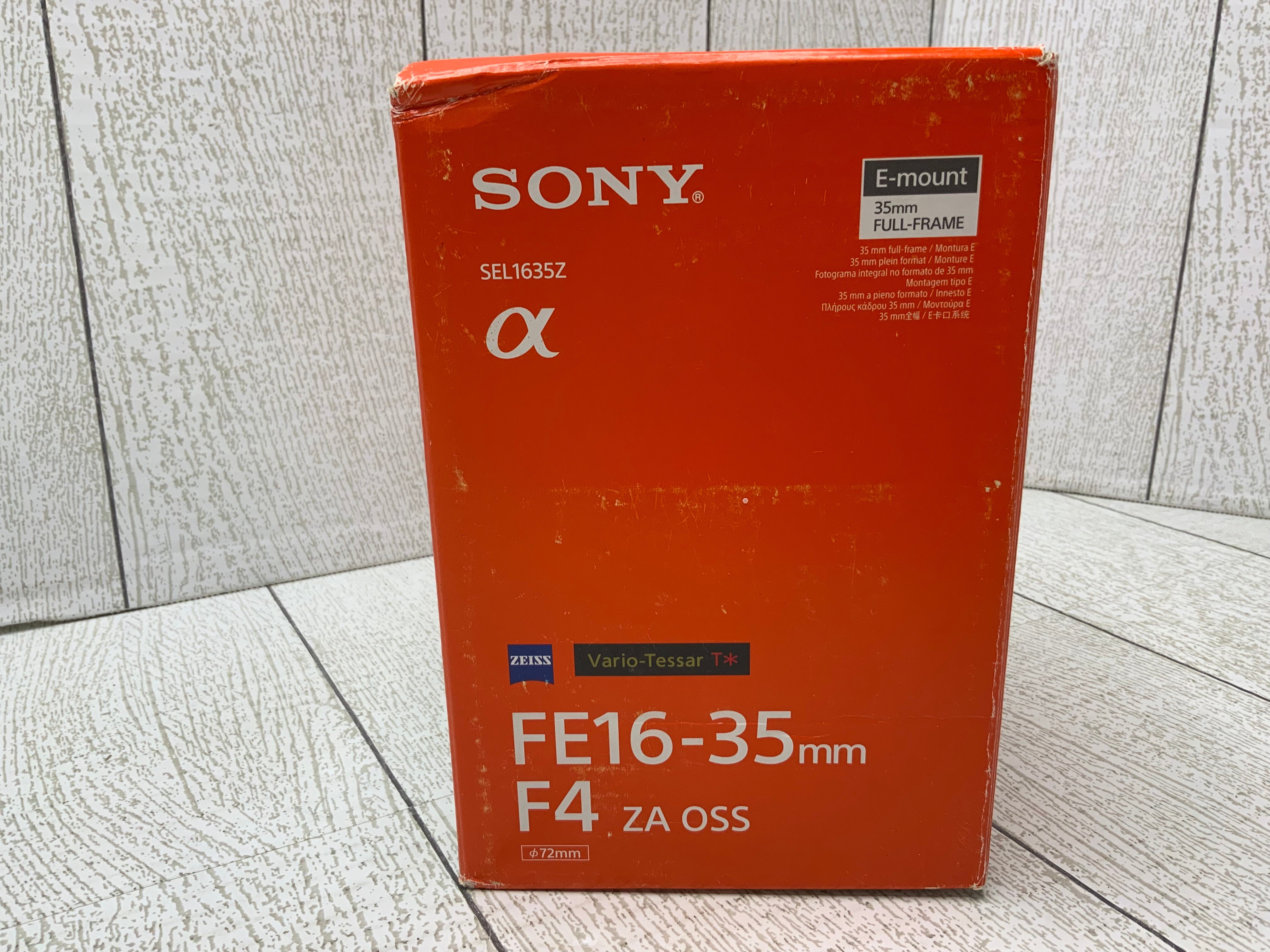 Sony Vario-Tessar FE 16-35mm F4 ZA OSS -  Camera Lens (8016362569966)